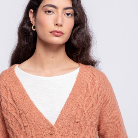 CARDIGAN MELODIA Siena Terroso