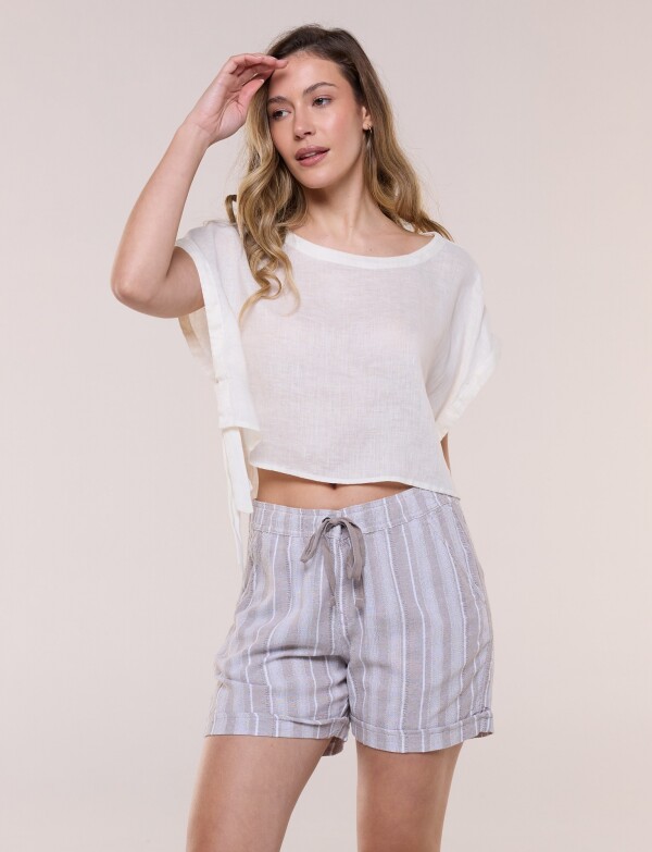 Short Lino BEIGE/MULTI