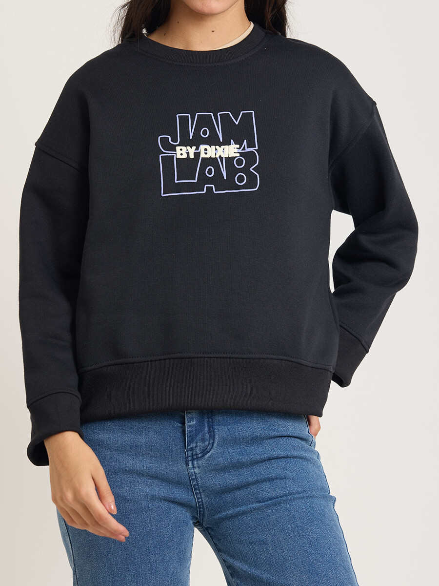 SWEATER JAMINA DIXIE - Negro 