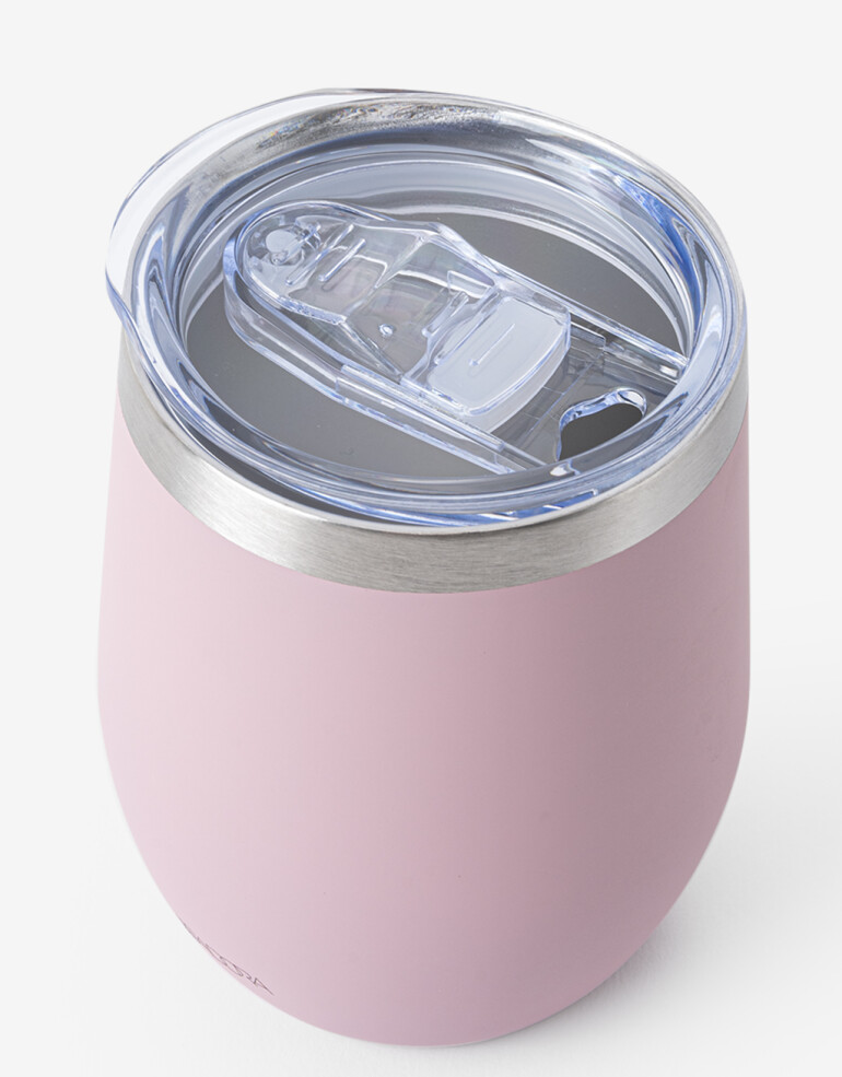 Artículos cocina Botellas Vaso Metálico Joie De Vivre - Rosa Polvo