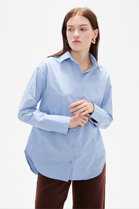 Camisa Olika Celeste