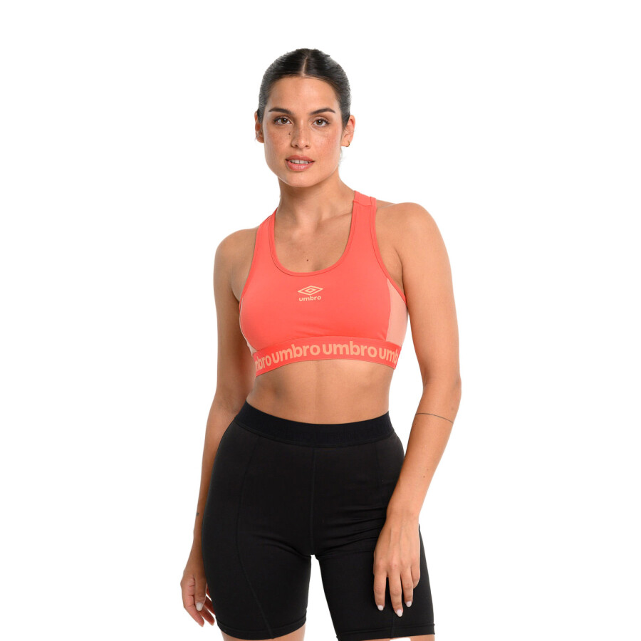 Top de Mujer Umbro Sweet Rojo - Rosado Coral