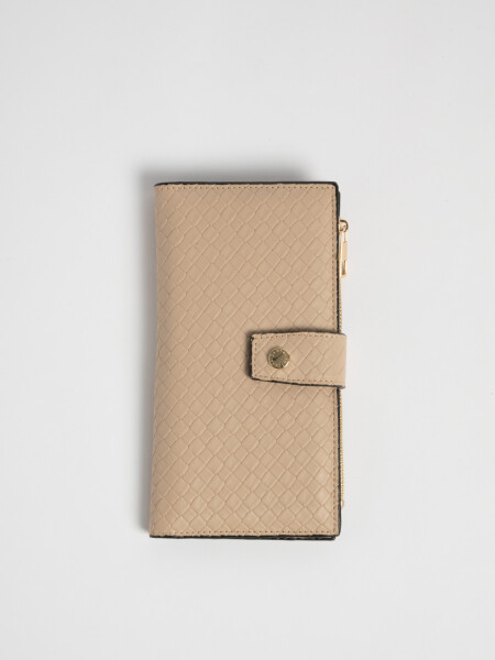 Billetera Beige