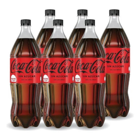 Pack Coca Cola Sin Azucar 1.5 LT 6 Unidades
