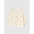 BF LS TUNIC MULTI HEART MILK