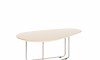 Mesa de centro - Side Organic small - Linea Manhattan Blanco
