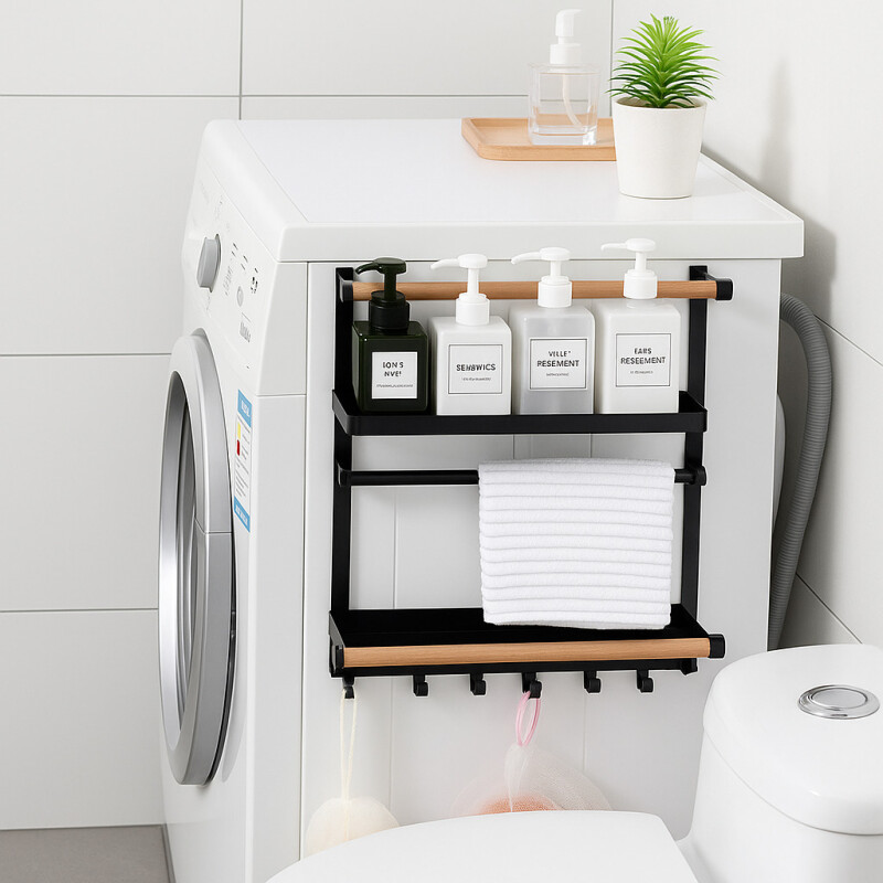 Estante Organizador Imantado Cocina Heladera Porta Rollo Estante Organizador Imantado Cocina Heladera Porta Rollo