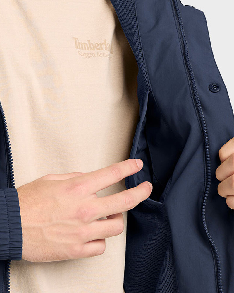 Casaca Waterproof Bomber Hombre Dark Sapphire
