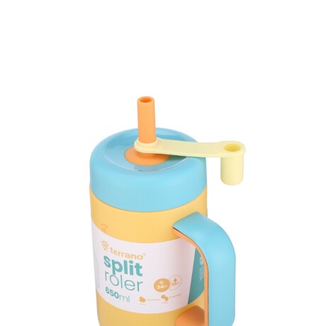 Vaso Térmico Split Roler 2080020 650ML Doble Capa Ub MOSTAZA