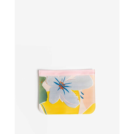 Estuche De Silicona Flores Combinacion Multicolor