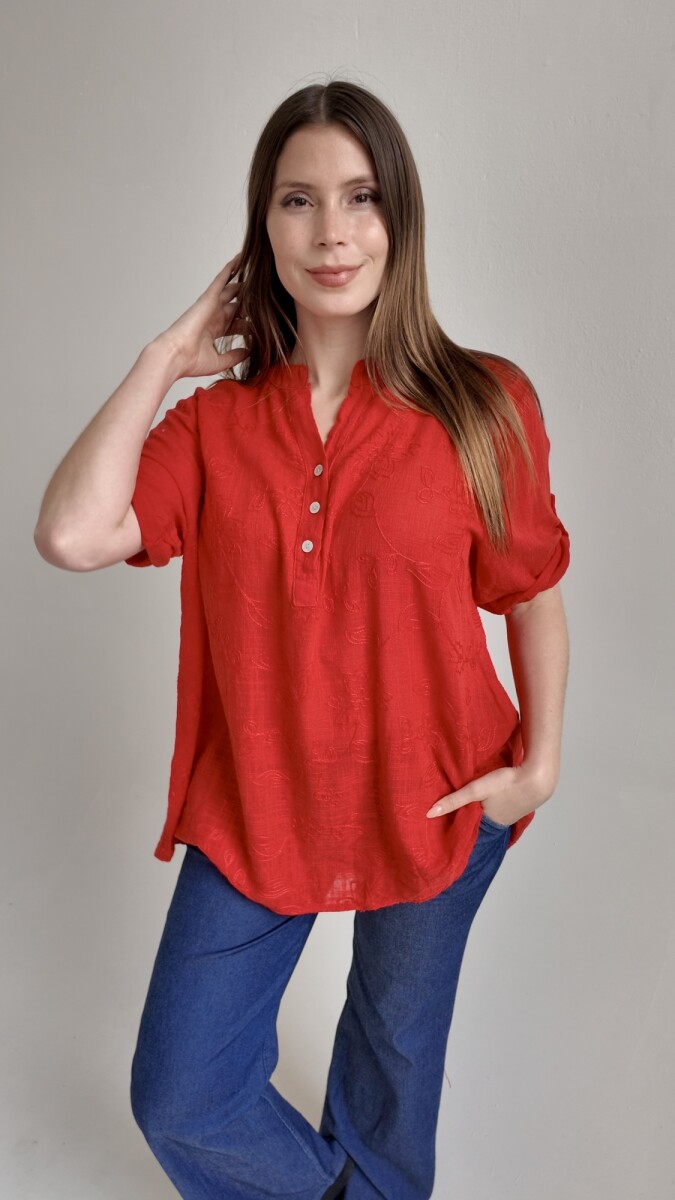 Camisa Sofy - Rojo 