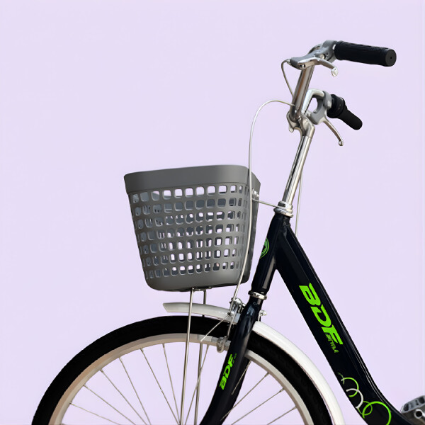 Bicicleta BDF Paseo Urbana Rodado 26 " Canasto Freno V-Brake Azul 1