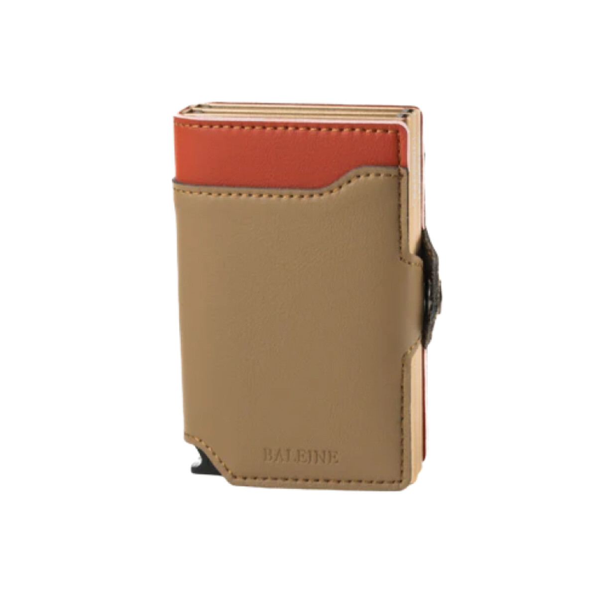 Billetera Baleine Double Alabama - Beige 