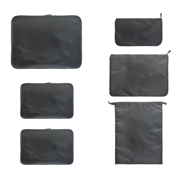Organizador de tela 6pcs negro