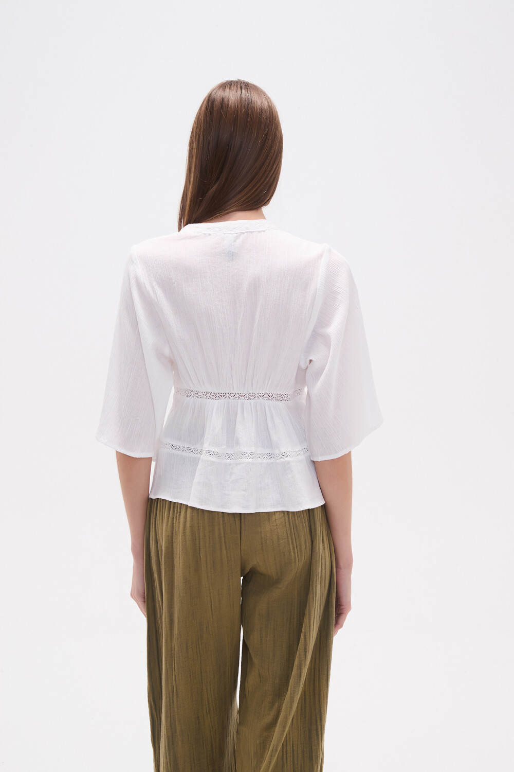 Camisa Avely Marfil / Off White