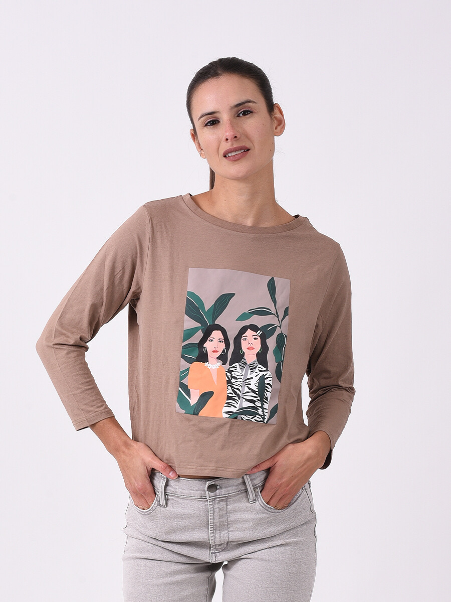 REMERA KAFE - ESTAMPADO 1 