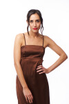 VESTIDO TEIT MARRON