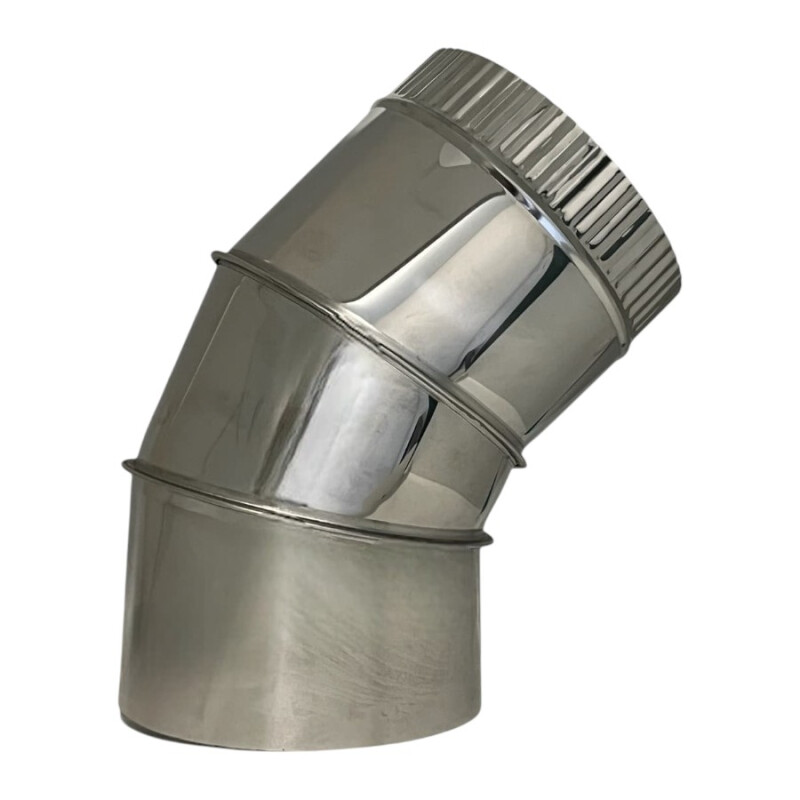 Codo 5" acero inoxidable 127 mm Codo 5" acero inoxidable 127 mm