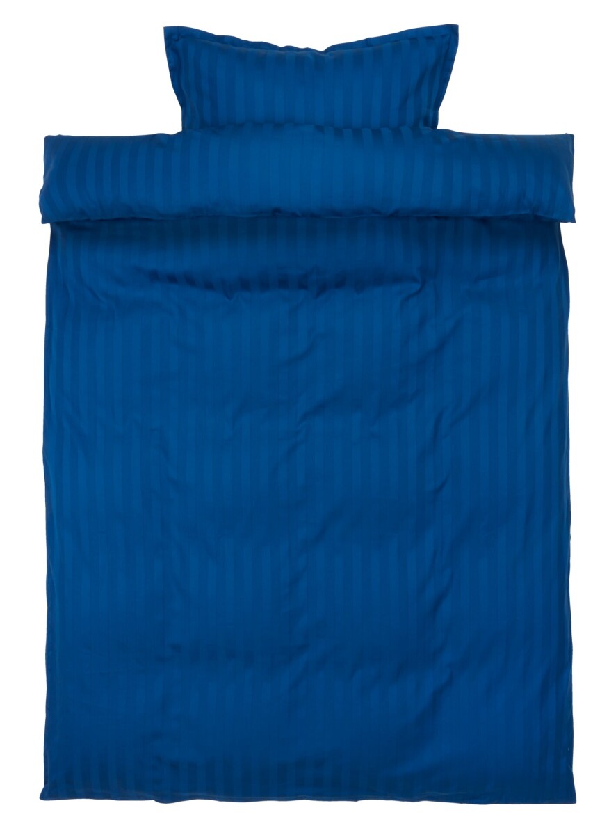 Juego funda nórdica satén NELL 155x220 azul 