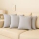 Funda de almohadones lisa 43 x 43 cm GRIS
