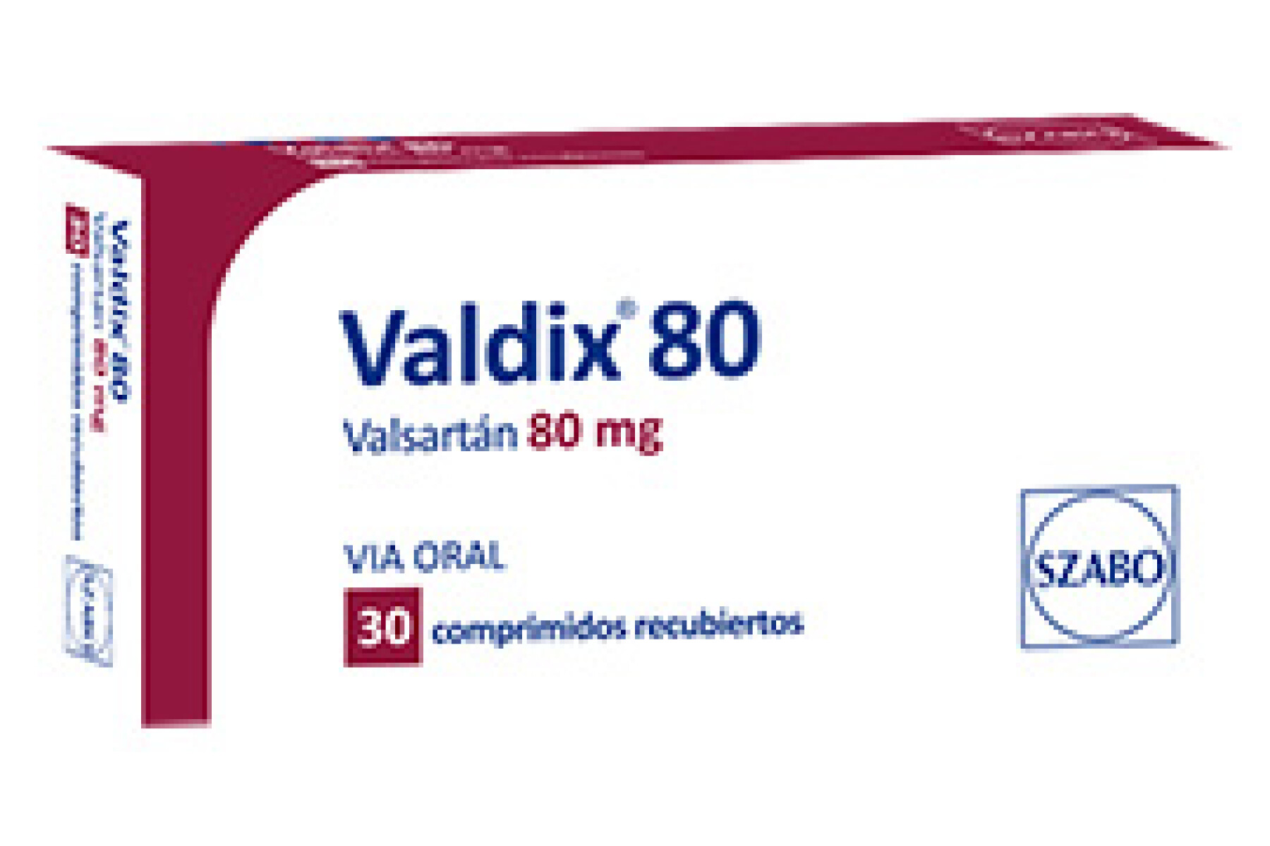 Valdix 80mg 30 Comprimidos 
