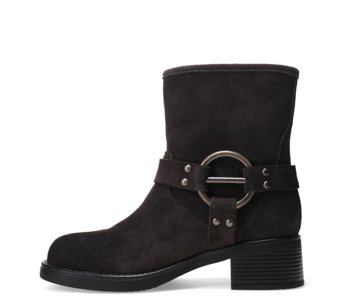 Bota HILE de cuero Black