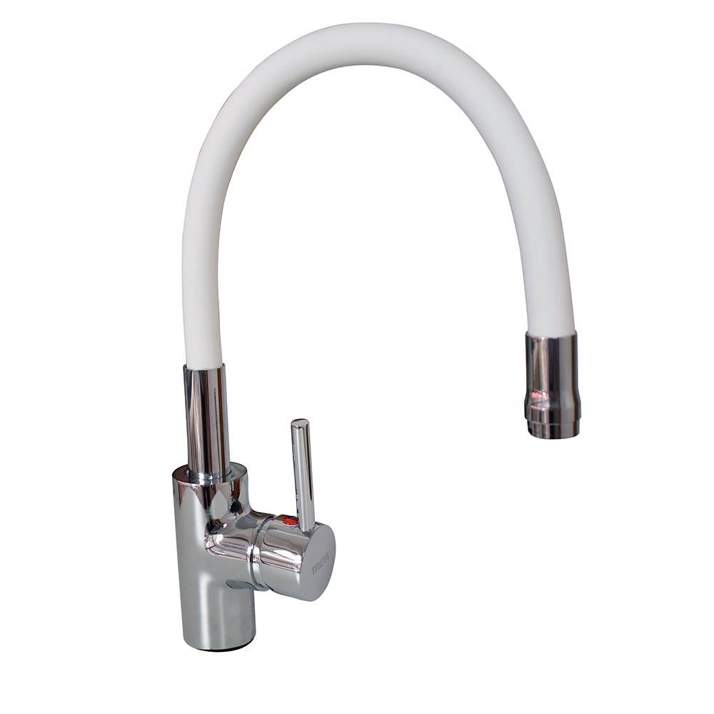 GRIFERÍA PARA MESADA MODELO COLOR FLEX PICO FLEXIBLE BLANCO Grifería Para Mesada Modelo Color Flex Pico Flexible Blanco