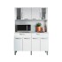 Kit Cocina 1230 8 Puertas 2 Cajones Lisboa Fiorello Blanco Kit Cocina 1230 8 Puertas 2 Cajones Lisboa Fiorello Blanco