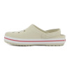 Zueco de Mujer Crocs Band c/tira Atras Beige