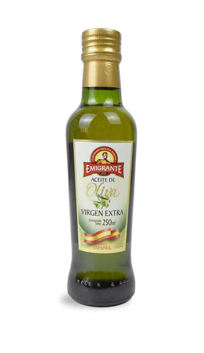ACEITE DE OLIVA EXTRA VIRGEN EMIGRANTE BOT 250 ML 