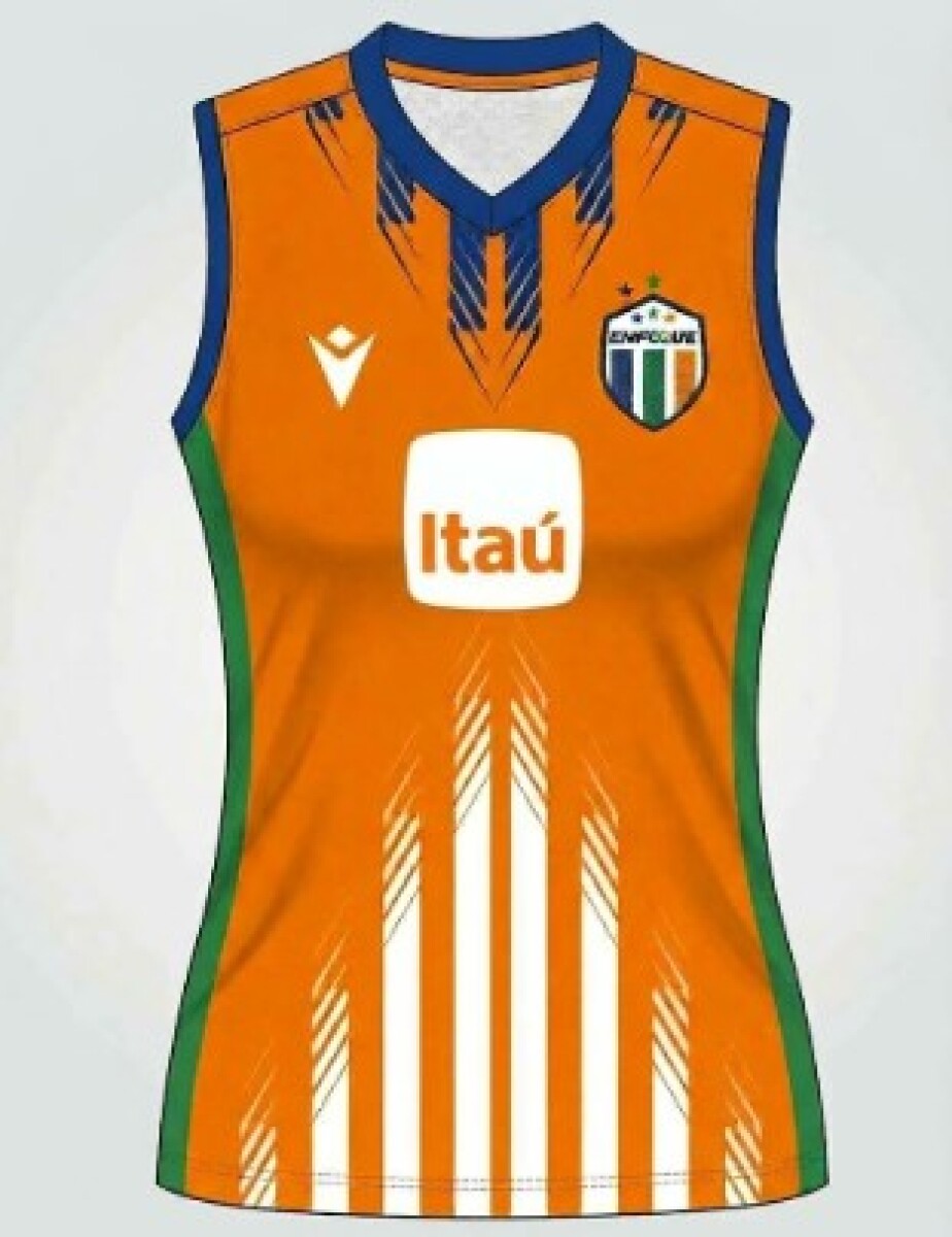 Musculosa Enfoque Volleyball Femenino Naranja 