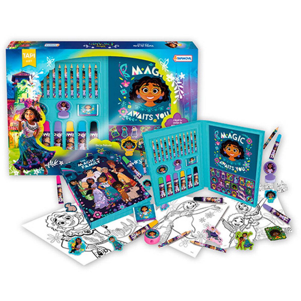Set Infantil Valija de Arte Encanto Disney 