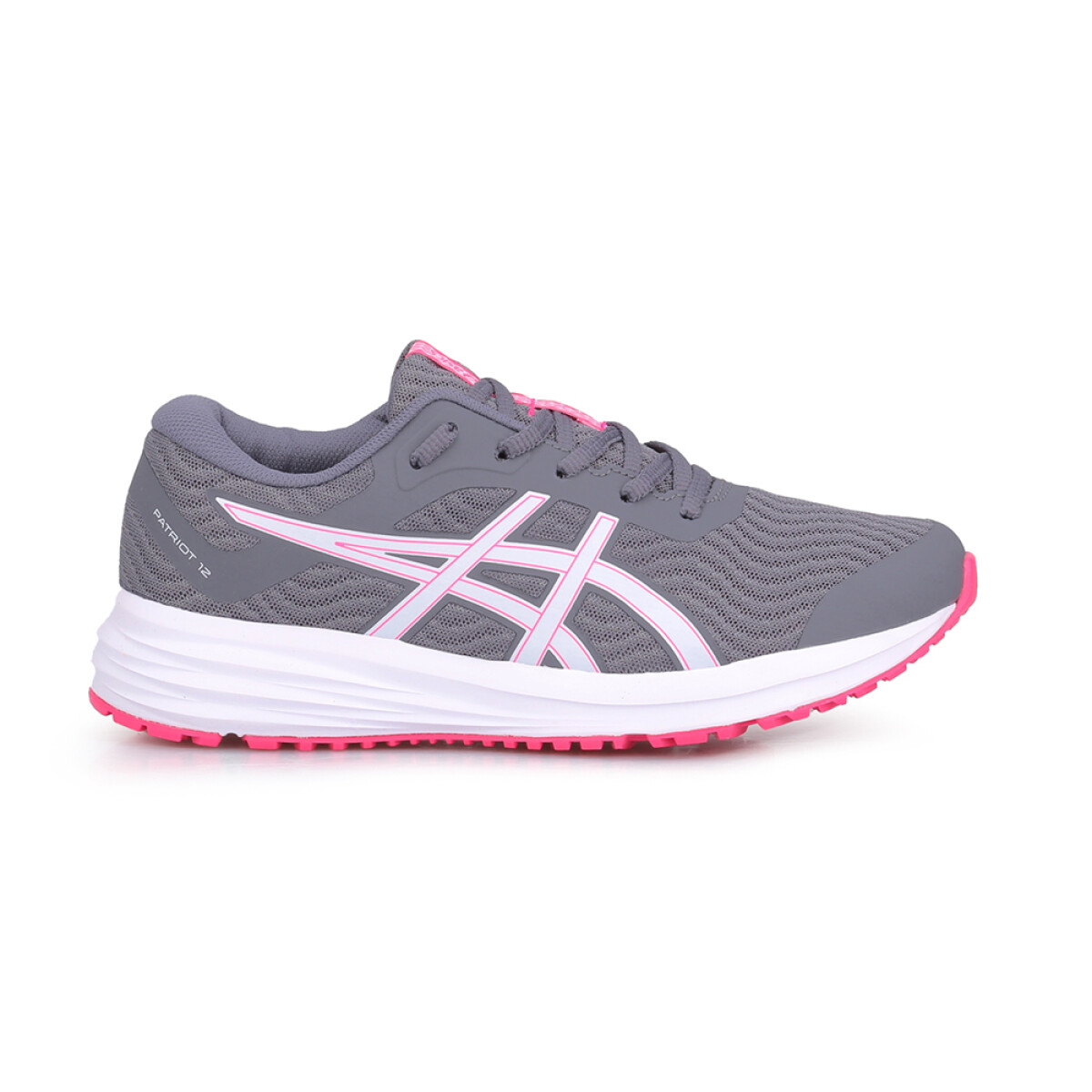 ASICS PATRIOT 12 - Grey/Pink 