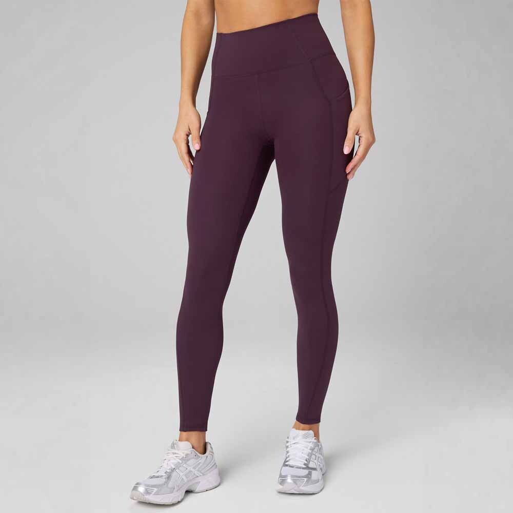 Legging Oasis High-Waisted Mujer Oxblood