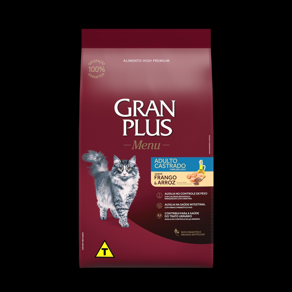 GRANPLUS GATO ADULTO CASTRADO / POLLO & ARROZ 3KG - Granplus Gato Adulto Castrado / Pollo & Arroz 3kg 