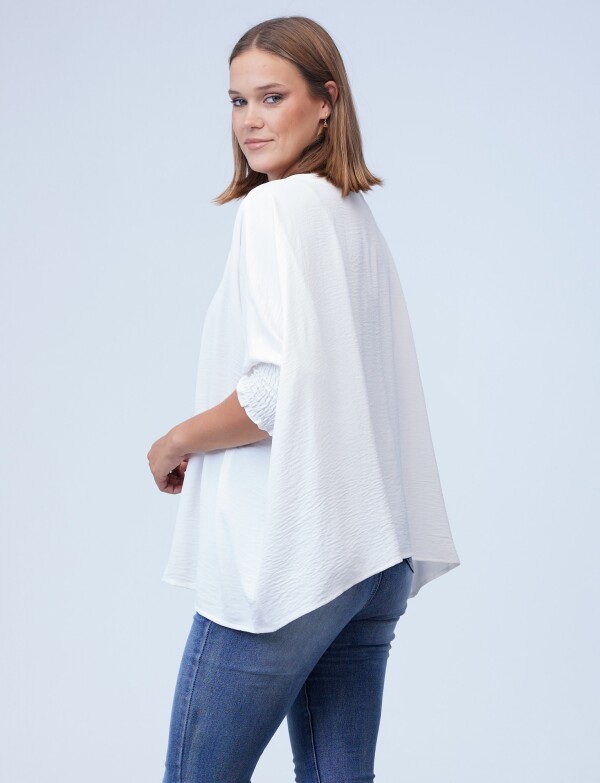 Blusa Oversized BLANCO