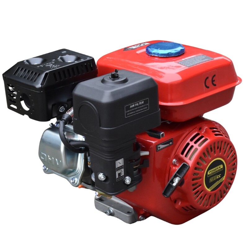 POWERAC MOTOR A GASOLINA 4T OHV 196 CC 6.5HP/3600 RPM Powerac Motor A Gasolina 4t Ohv 196 Cc 6.5hp/3600 Rpm