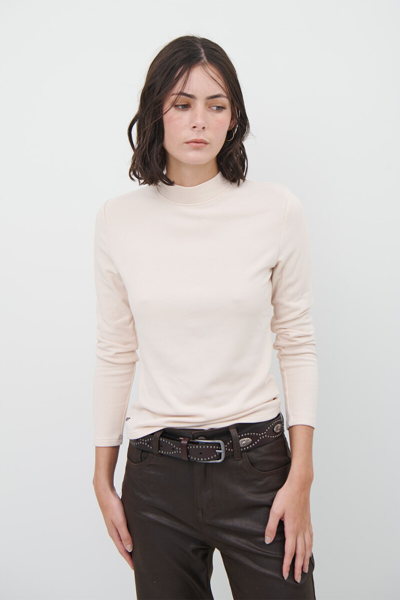 POLERA GLACIAR BEIGE