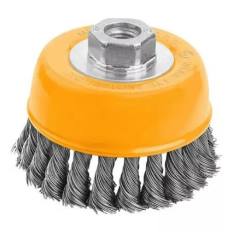 TOLSEN CEPILLO COPA TRENZADO AMOLADORA 125MM Tolsen Cepillo Copa Trenzado Amoladora 125mm