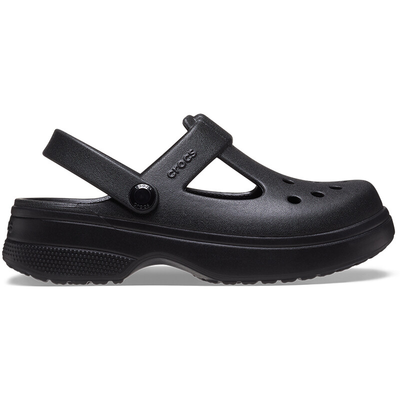 Classic Clog Mary Jane Niños Negro
