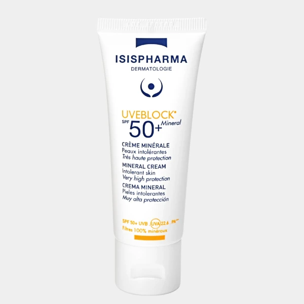 Uveblock Mineral Cream Invisible SPF 50+