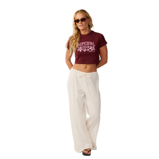 Remera Rip Curl Retro Swell Baby - Bordó Remera Rip Curl Retro Swell Baby - Bordó