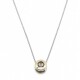 Conjunto cadena colgante punto de luz plata y oro Conjunto cadena colgante punto de luz plata y oro