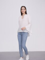 Blusa Bursas Marfil / Off White