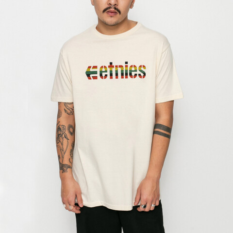 REMERA ETNIES GRIZZLY White