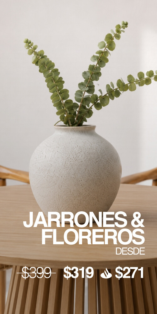 Landing -  Jarrones y floreros