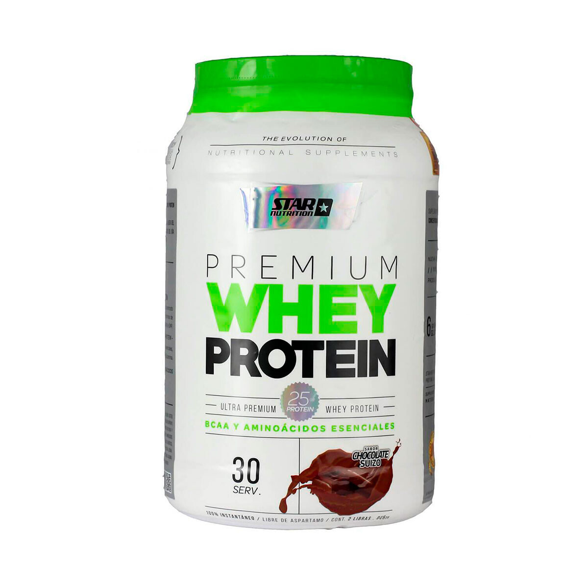 Star Nutrition Premium Whey Protein 2lb - Vainilla 