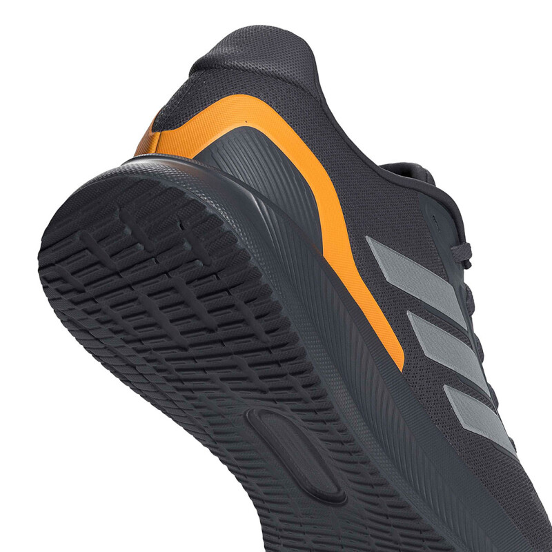 Championes de Hombre Adidas Runfalcon 5 Gris Oscuro - Naranja
