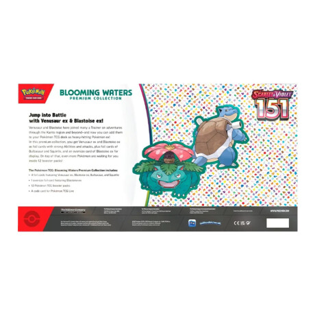Pokemon TCG: Scarlet & Violet 151 - Blooming Waters Premium Collection [Inglés] Pokemon TCG: Scarlet & Violet 151 - Blooming Waters Premium Collection [Inglés]
