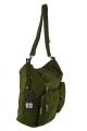 Bolso grande con bolsillos Bolso grande con bolsillos verde